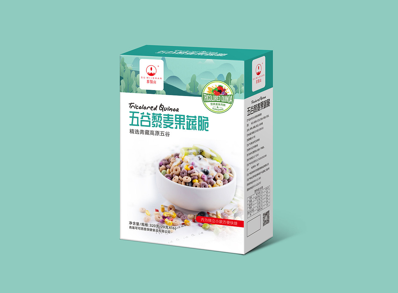 苏弥山-藜麦-果蔬脆（图ZMjUxMjEwMDE2） - 包装 - 站酷设计师夏echo原创素材 - 站酷ZCOOL