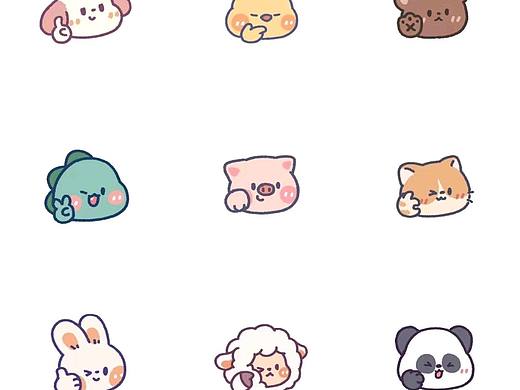 一些小動物系列（個人主頁-ZNjY1NzcxMDA=） - 創(chuàng)作習作 - 站酷設計師汪了個喵喵原創(chuàng)素材 - 站酷ZCOOL