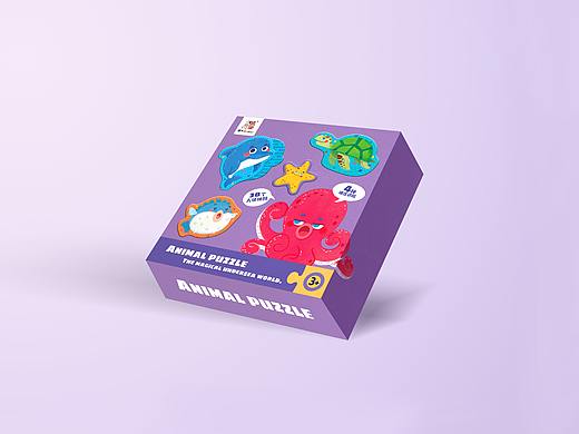 海洋拼图包装+产品设计