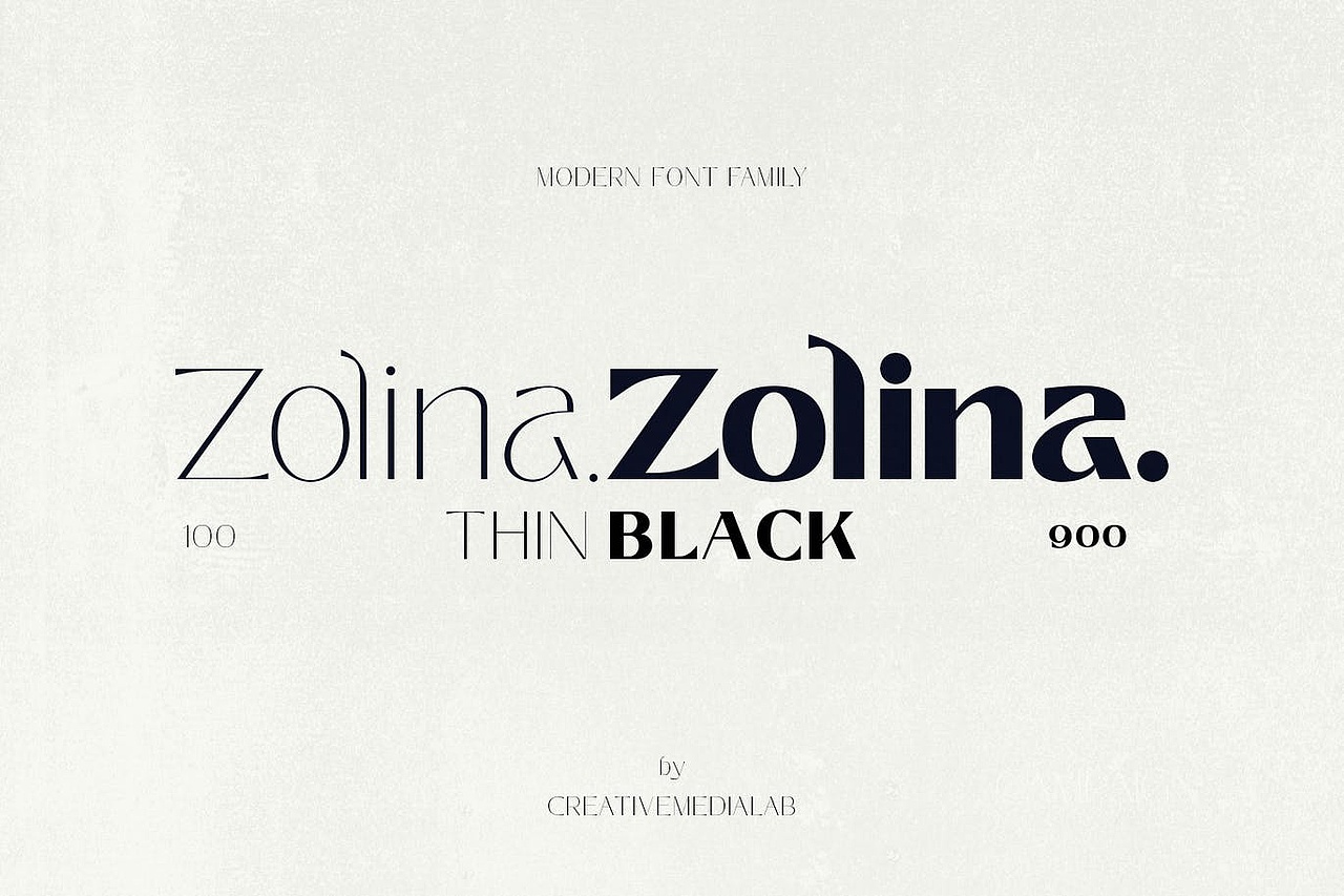 时尚高端现代英文字体设计-Zolina（图ZMjM0ODI3MzQ0） - 字体/字形 - 站酷设计师RoblesTegan原创素材 - 站酷ZCOOL
