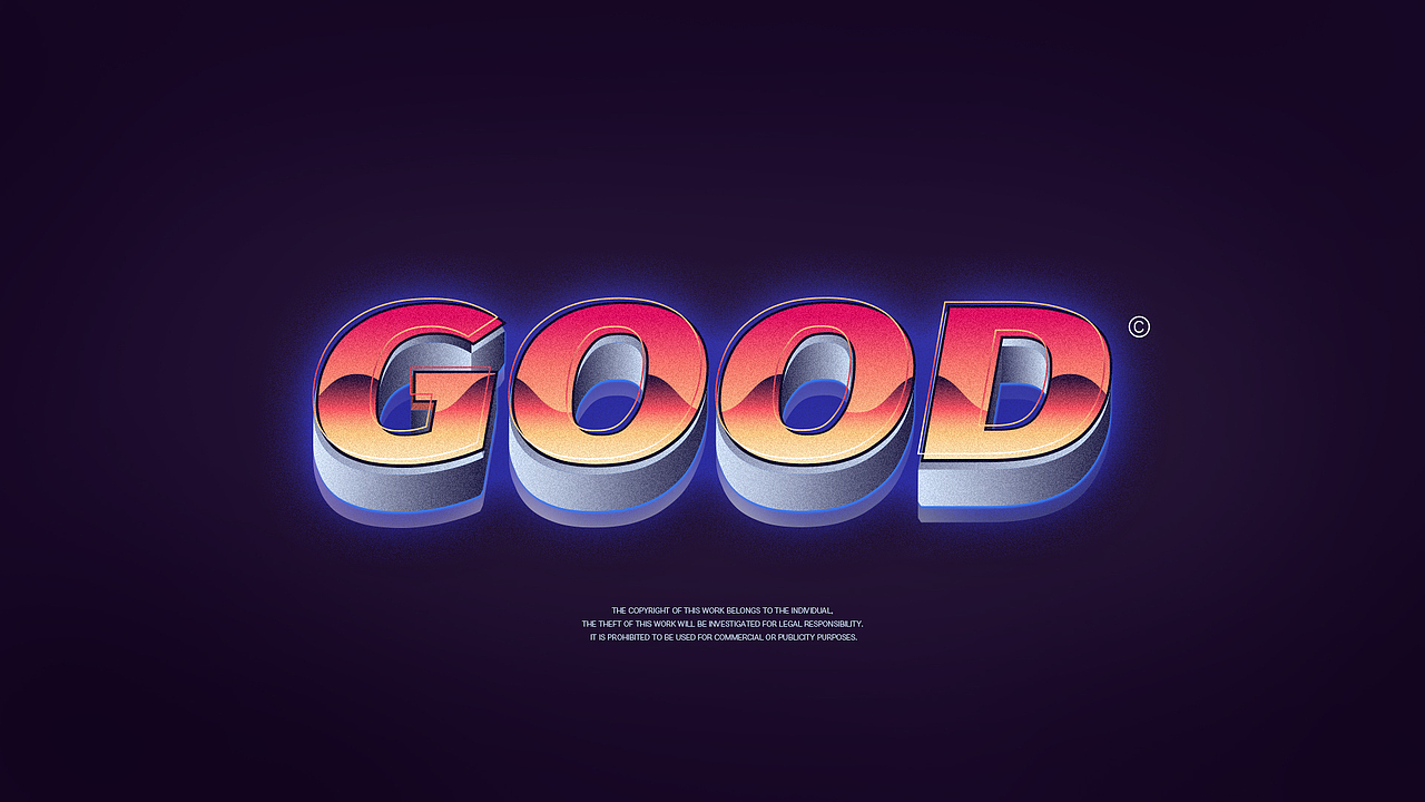 字体效果设计（图ZMjY0NTk1ODM2） - 字体/字形 - 站酷设计师夜夜_BOOLE原创素材 - 站酷ZCOOL