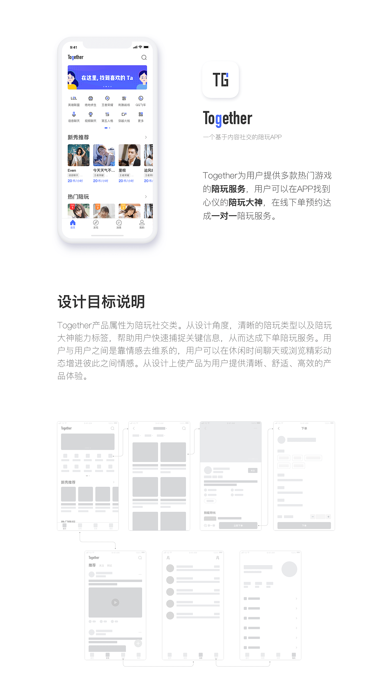 Together_社交陪玩产品UI&UX（图ZMTQyMjMzNjg4） - APP界面 - 站酷设计师LYD阿嘞原创素材 - 站酷ZCOOL