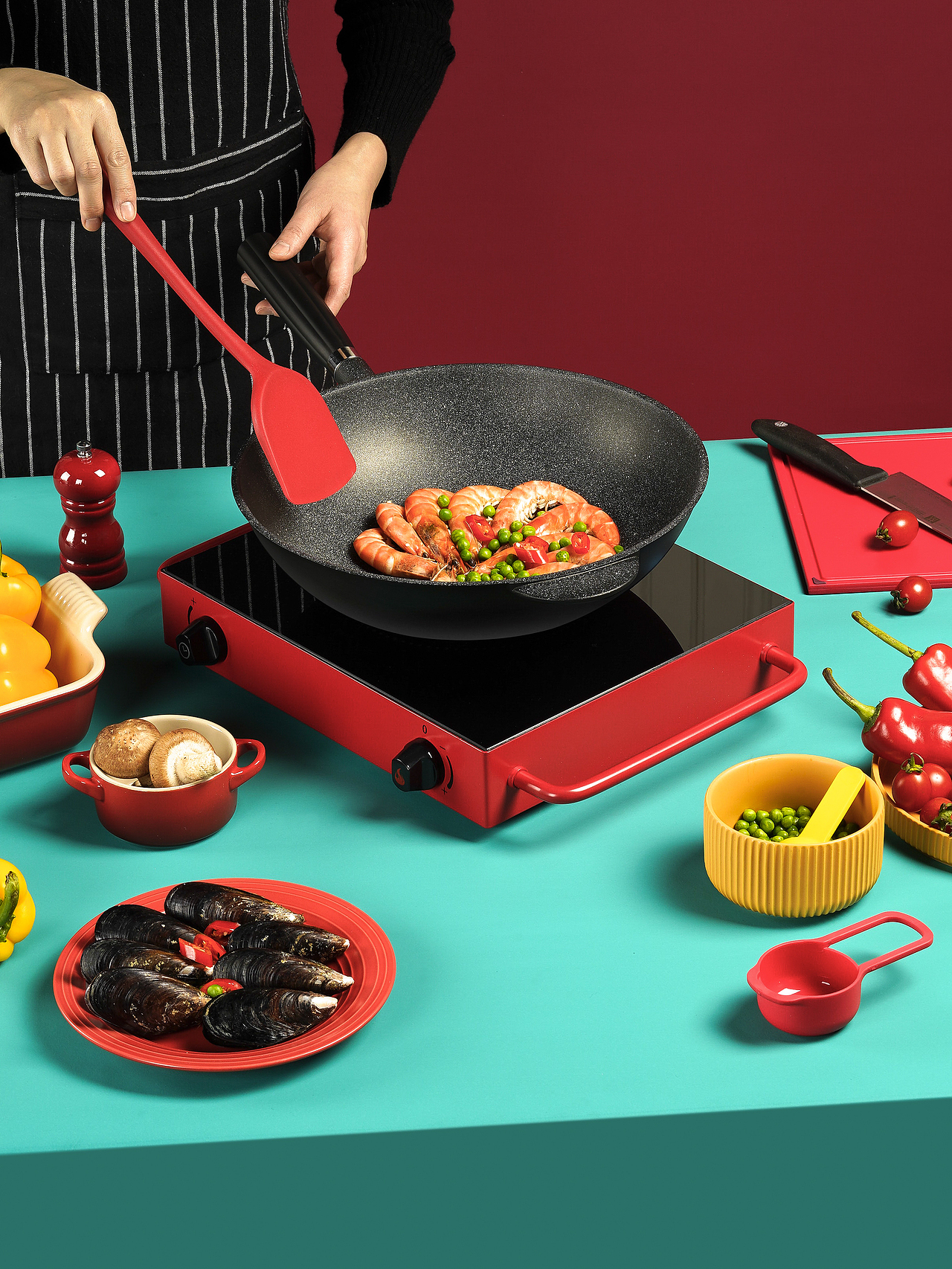 瘋狂菠蘿 意大利P牌鍋具拍攝（圖ZMTg5MzUyODAw） - 產(chǎn)品攝影 - 站酷設(shè)計(jì)師瘋狂菠蘿原創(chuàng)素材 - 站酷ZCOOL