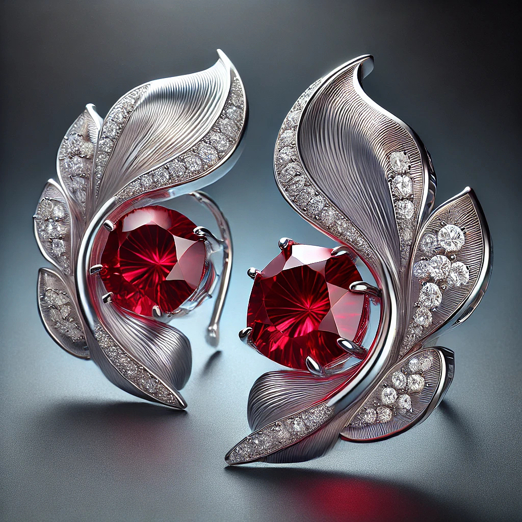 鸿运当头，锦鲤跃耳（纯设计）（图ZMzc2MDkxMzM2） - 首饰设计 - 站酷设计师猫朵设计原创素材 - 站酷ZCOOL