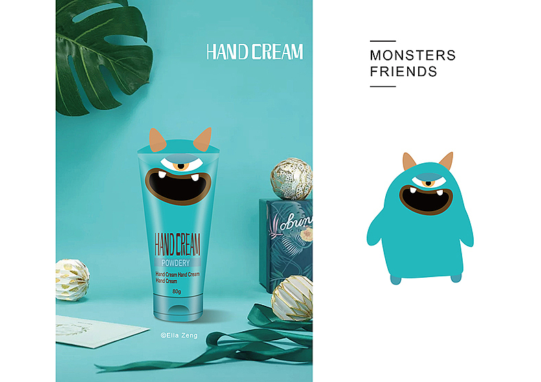 品牌 Fun Kids hand cream design（图ZMjkyODYzMzI4） - 包装 - 站酷设计师zetlmc2013原创素材 - 站酷ZCOOL