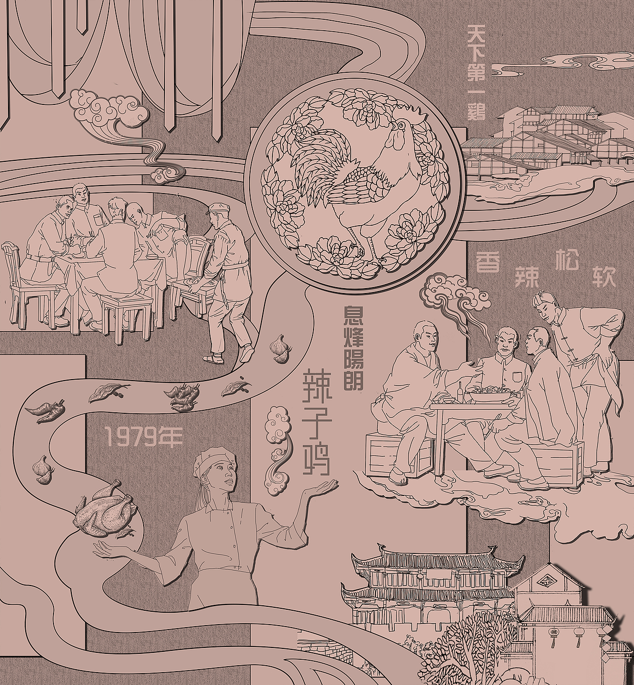 【浮雕】经典浮雕壁画设计搞