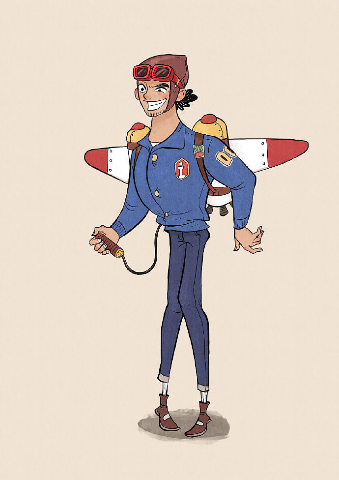 动画角色设计稿（4P）（图ZMTcxMTAwNzky） - 其他动漫 - 站酷设计师也斋原创素材 - 站酷ZCOOL