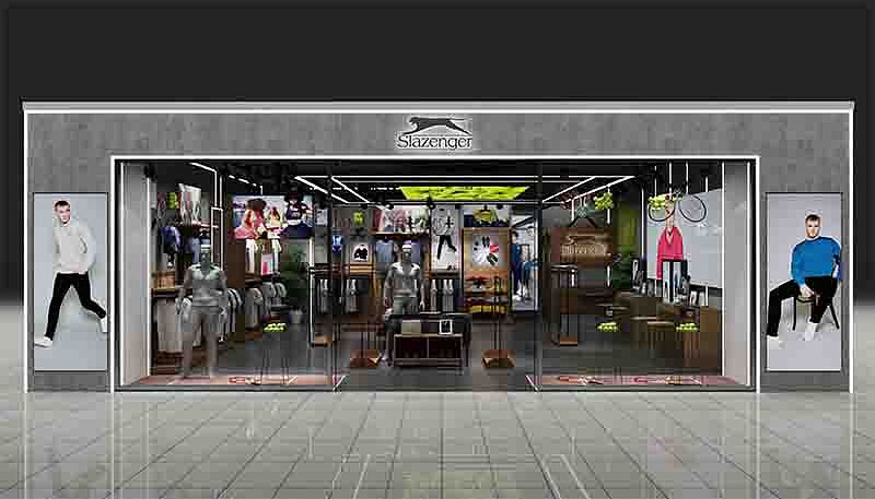 Slazenger服装空间形象