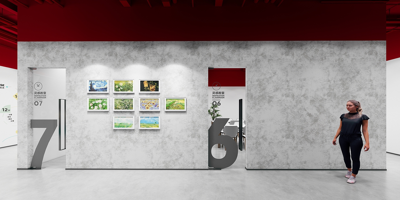 大墨蒲公英校区公共空间设计（图ZMzE0MDE0MzM2） - 商业空间设计 - 站酷设计师不错哈原创素材 - 站酷ZCOOL