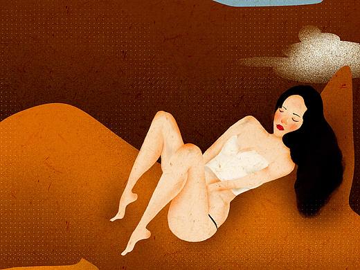 荒漠女人（个人主页-ZMjUxMDI5NTI=） - 商业插画 - 站酷设计师然道人原创素材 - 站酷ZCOOL