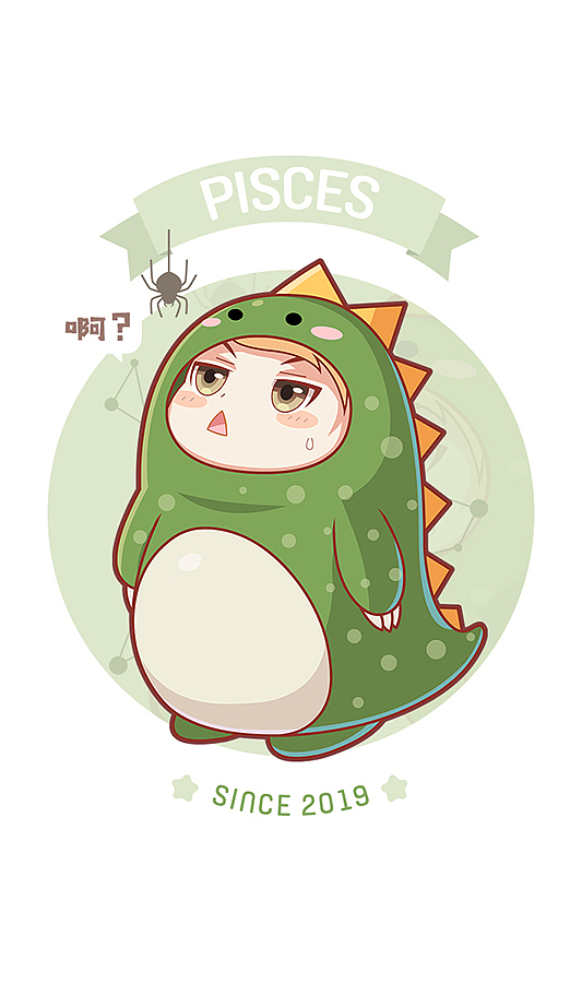 萌星座（图ZMTY2NjU5NDMy） - 图案 - 站酷设计师kiluya123原创素材 - 站酷ZCOOL