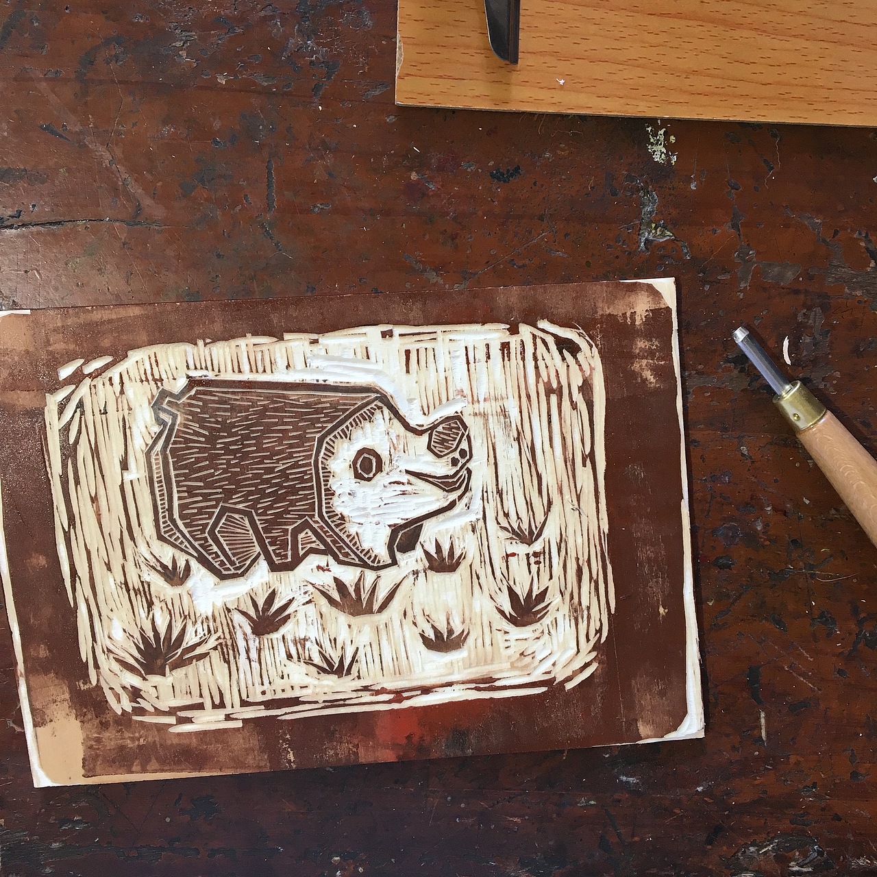 一些版画小作品的集合。（图ZNzU1Njg1MTY=） - 其他手工艺 - 站酷设计师lengayin原创素材 - 站酷ZCOOL