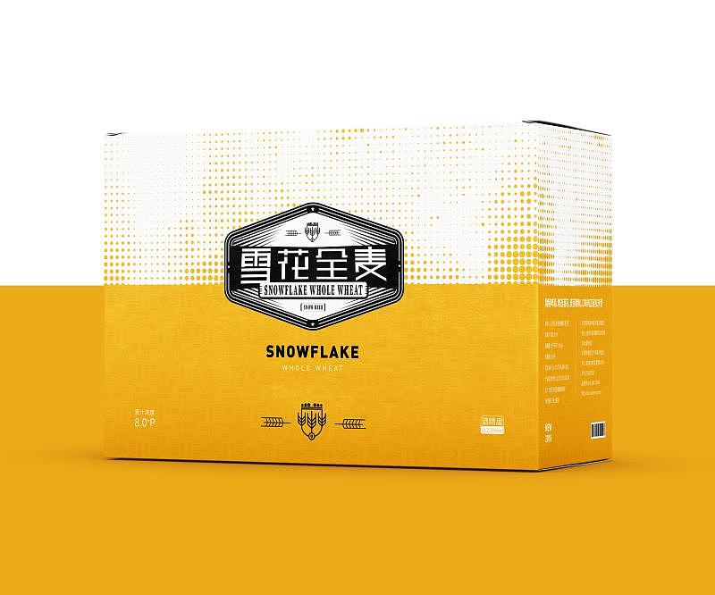 雪花啤酒形象包装飞机稿（图ZMTI1NjI1NzE2） - 包装 - 站酷设计师刘养鱼原创素材 - 站酷ZCOOL