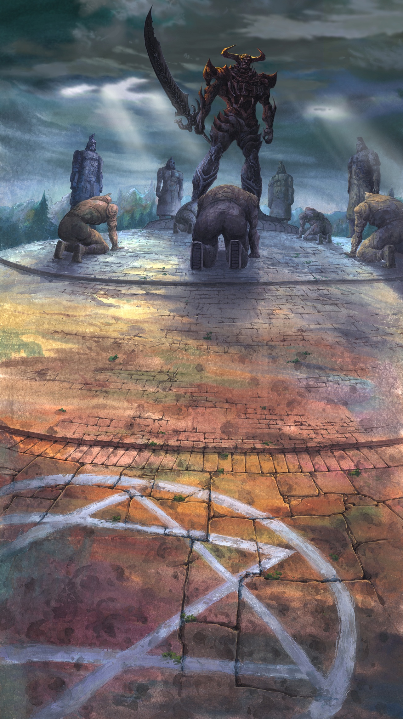 遗迹|插画|概念设定|糖醋排骨汤 - 原创作品 - 站酷 (zcool)