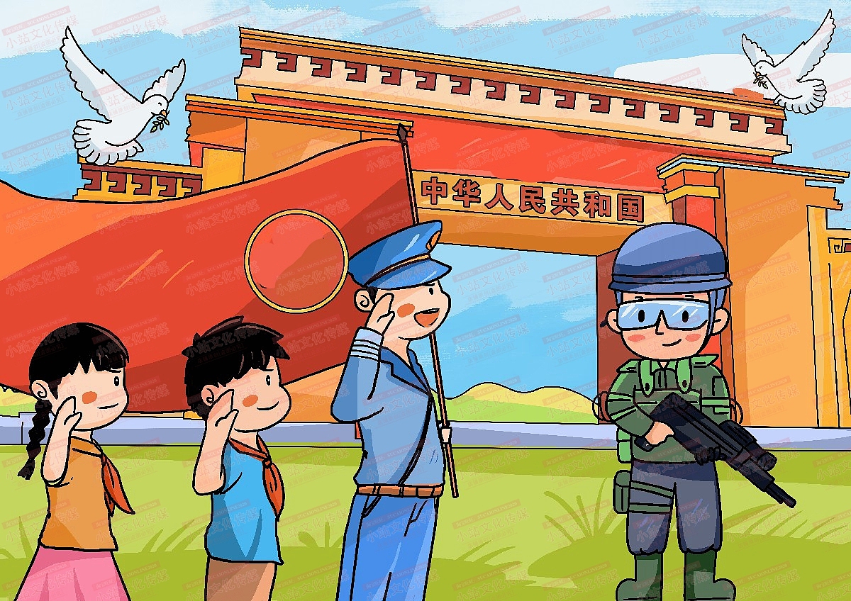 电脑绘画作品 学生绘画 中小学生电脑绘画绘图作品22