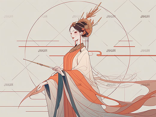 AIGC｜国风美学 任前事尽付长风