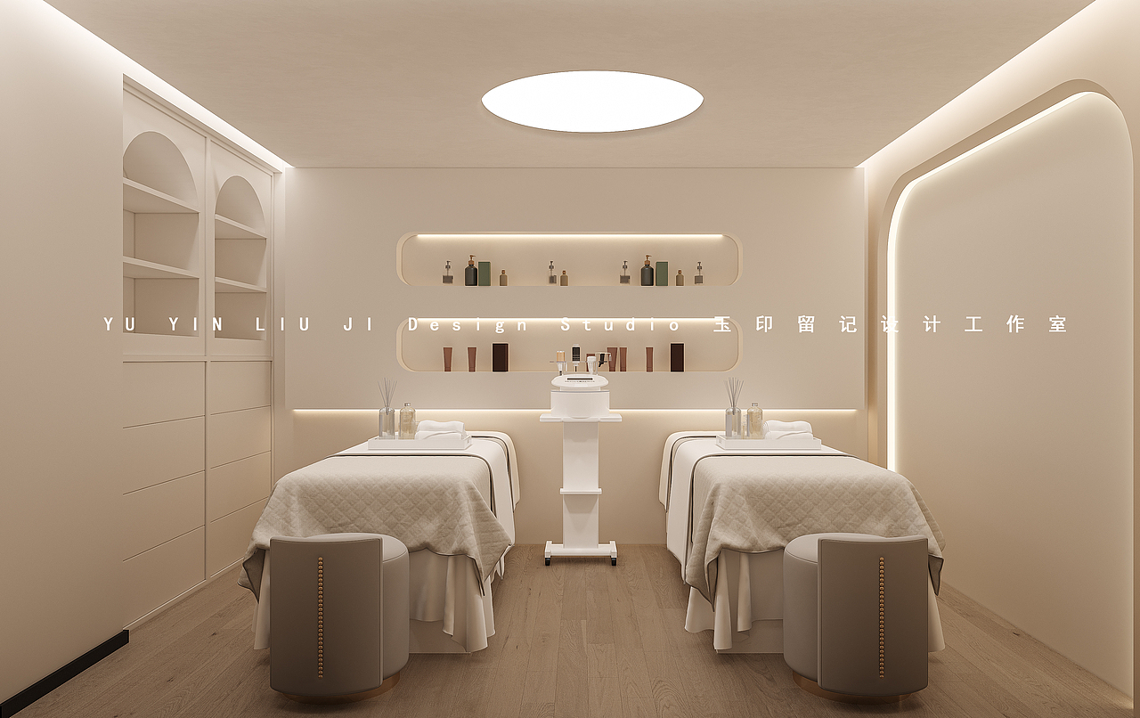 美甲店设计案例（图ZMzc4NjE5NjEy） - 场景 - 站酷设计师玉印留记设计原创素材 - 站酷ZCOOL