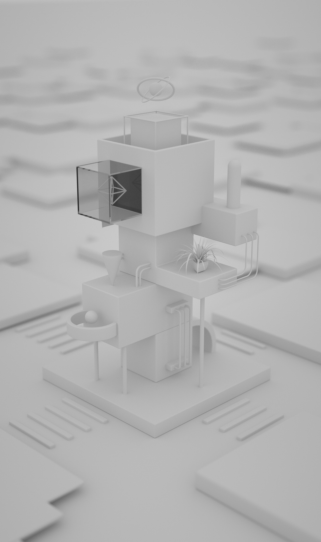 C4D小场景临摹（图ZMTcwOTkwNTA0） - 场景 - 站酷设计师雨女无瓜原创素材 - 站酷ZCOOL