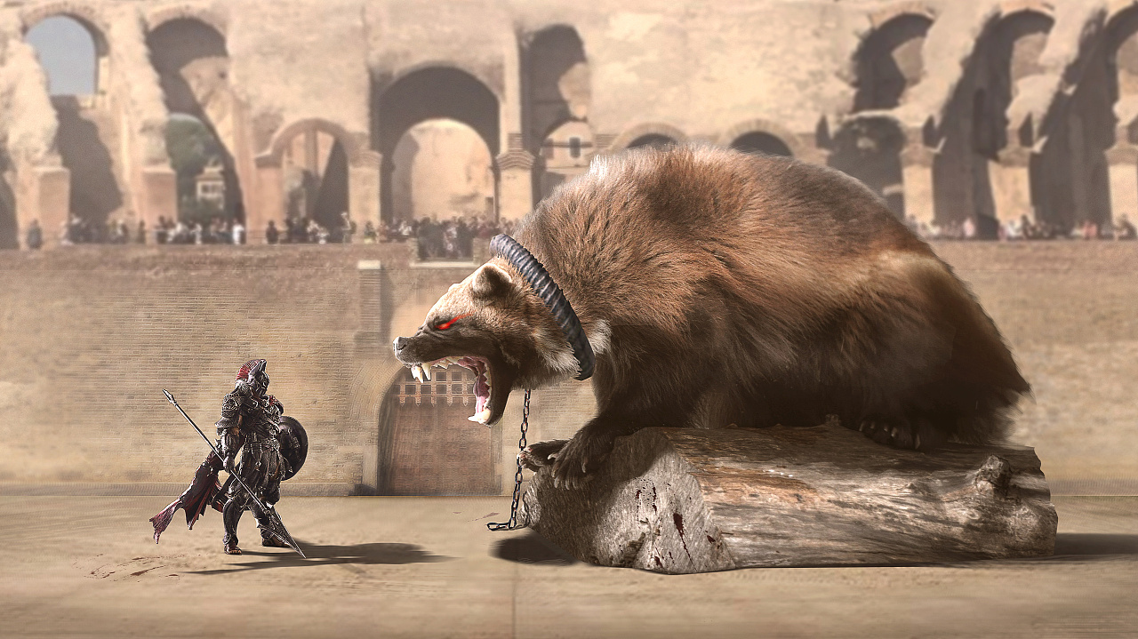 斗兽场合成练习