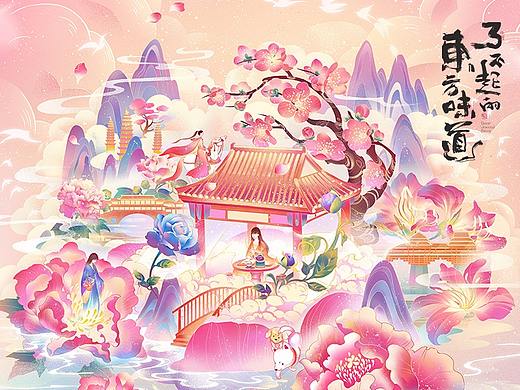 李子柒·秀色可餐-三八女王节视觉分享