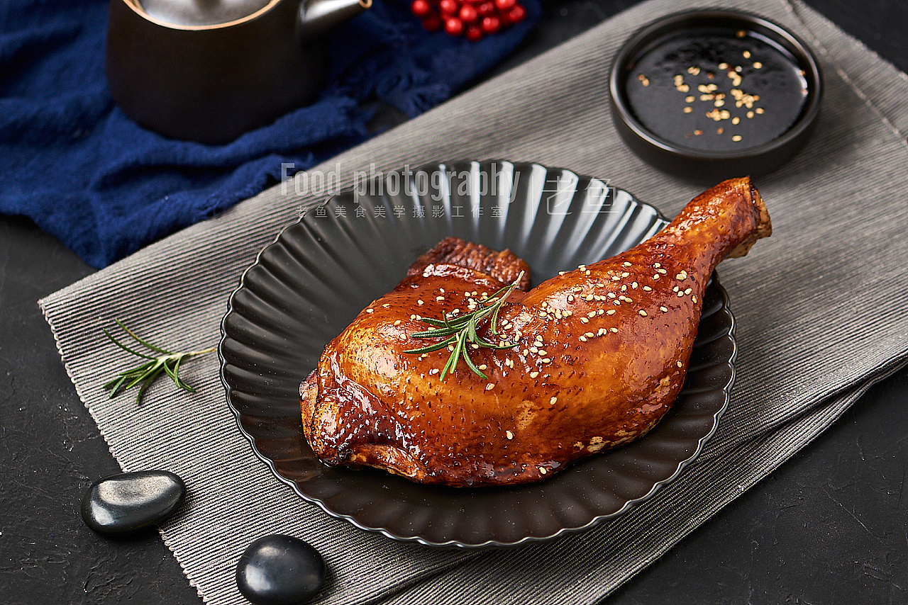 那么大鸭腿卤鸭腿上海美食拍摄