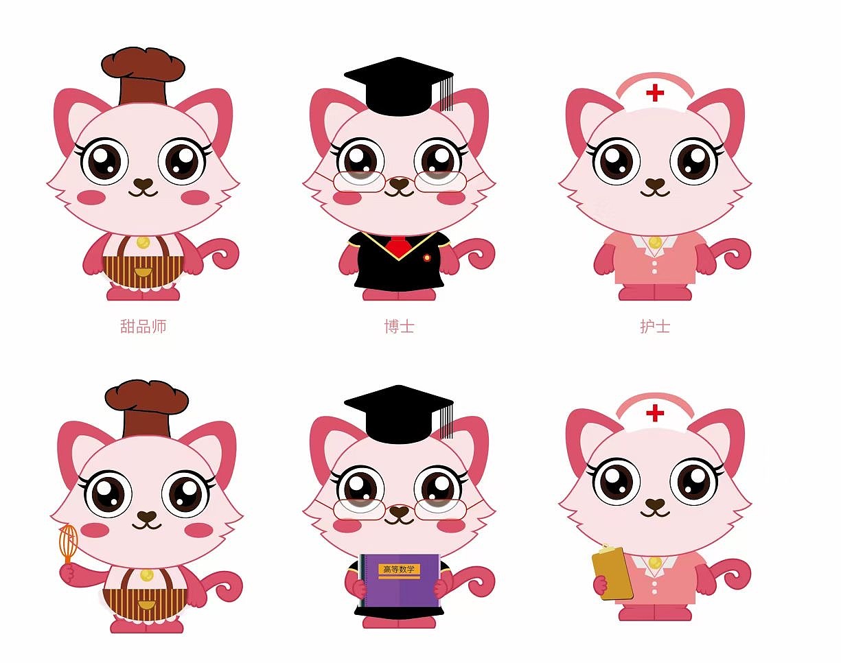 喵小咪IP形象（图ZMjc0MTM3NzI4） - IP形象 - 站酷设计师思量设计原创素材 - 站酷ZCOOL