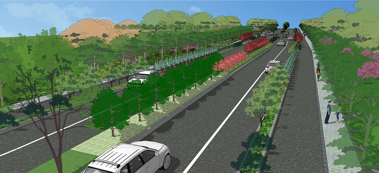 景观绿化（图ZNDY0NzMxMzI=） - 景观设计 - 站酷设计师糯米米米原创素材 - 站酷ZCOOL