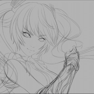 剑指云天的三个妹子