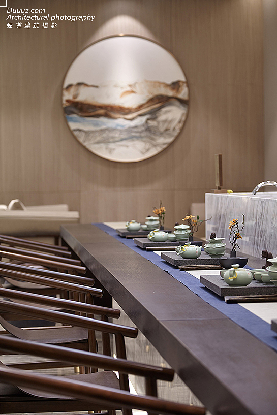 独尊建筑摄影：中式美学，保利天府林语销售中心（图ZMTE3MDUxNTEy） - 家装设计 - 站酷设计师空与间摄影原创素材 - 站酷ZCOOL