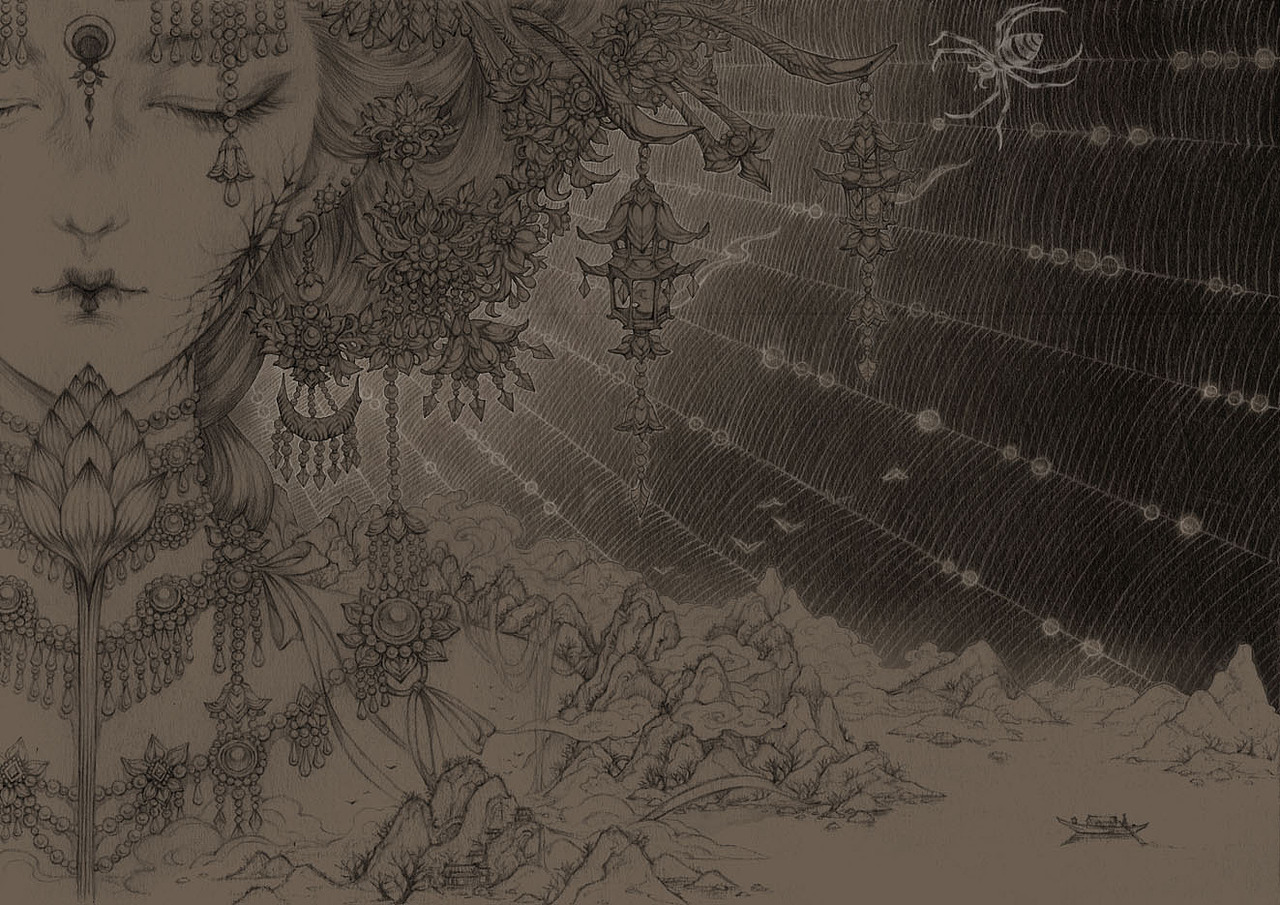 《生死局》过程|插画|商业插画|古戈力1 - 原创作品 - 站酷 (zcool)