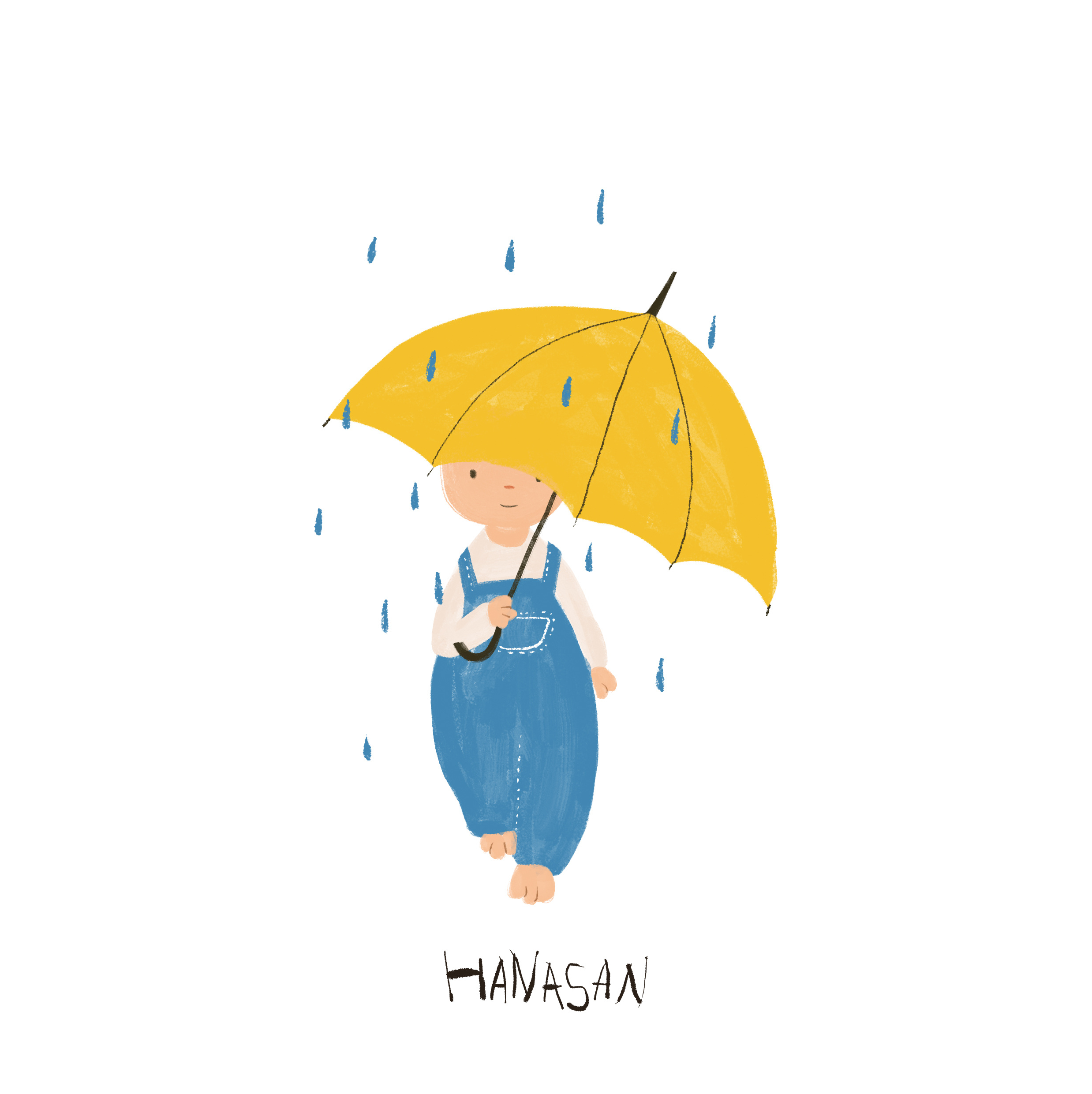 4款彩绘雨天打伞的儿童矢量素材设计图__动漫人物_动漫动画_设计图库_昵图网nipic.com