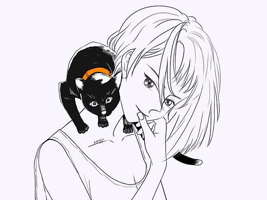 猫咪（个人主页-ZMjczODM4NjA=） - 创作习作 - 站酷设计师大花有色原创素材 - 站酷ZCOOL