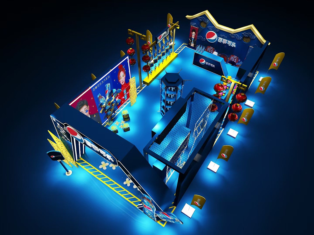 posm设计路演设计快闪店设计