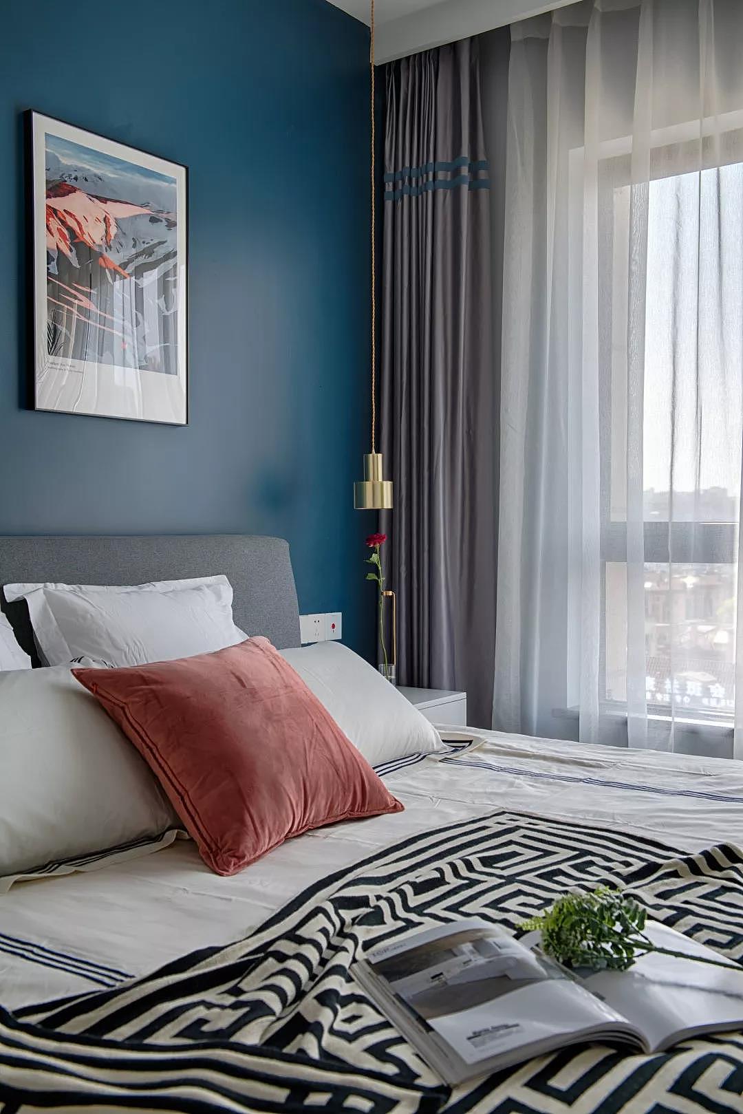 85平三室北欧风格装修效果图