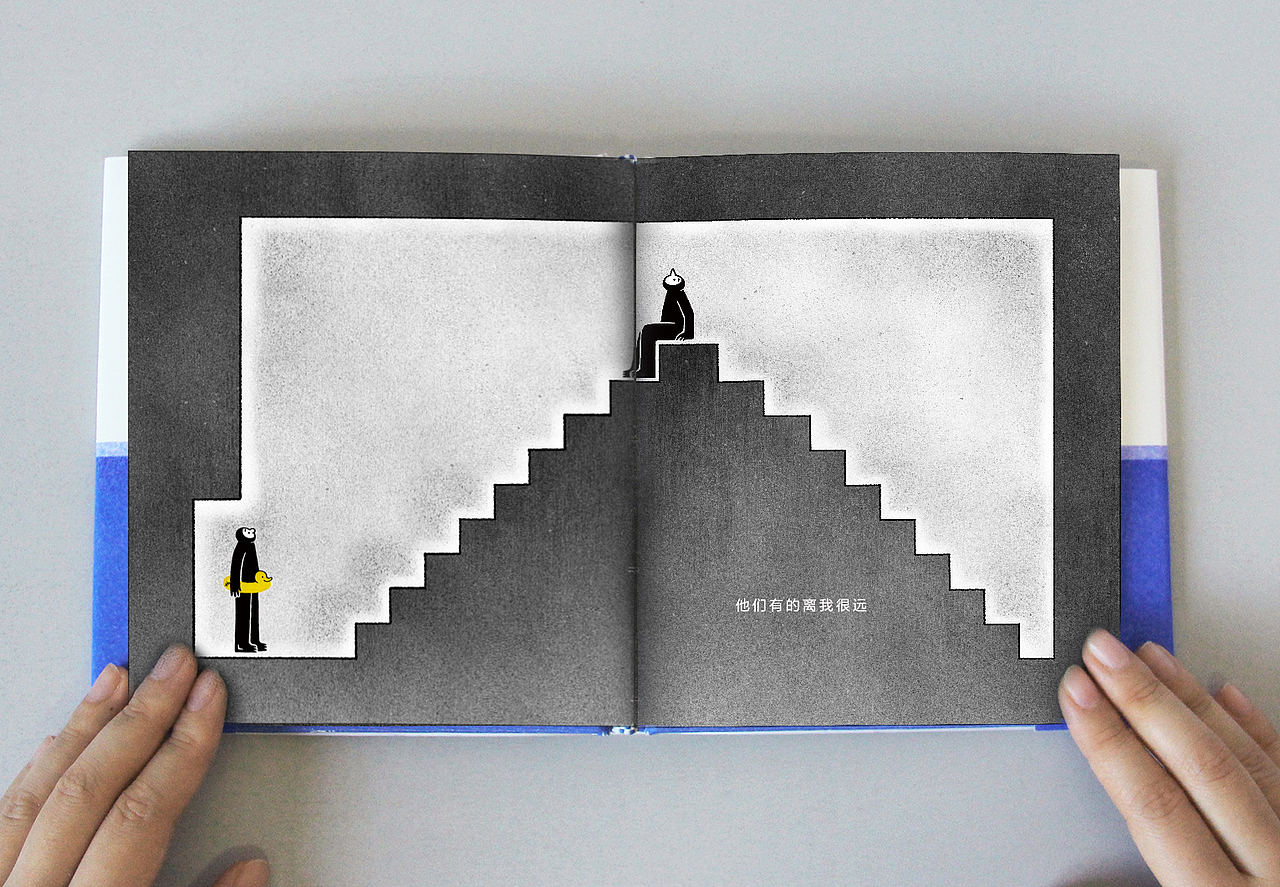 这里的人们都生活在盒子里,行走漂浮于广袤的空间