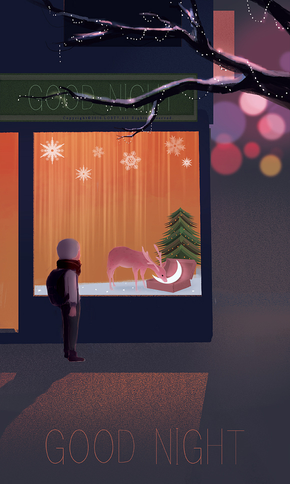 守梦人（图ZNjcxOTI2MjA=） - 商业插画 - 站酷设计师lost7原创素材 - 站酷ZCOOL