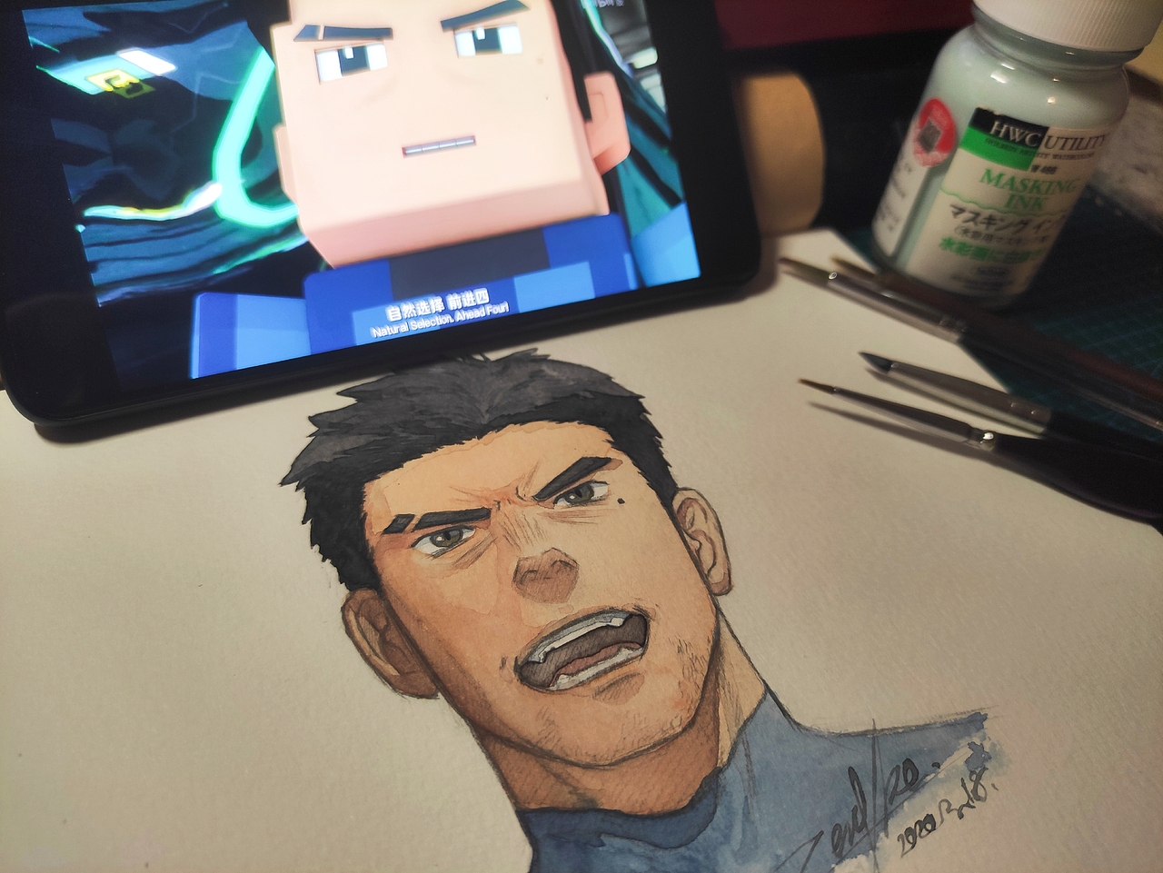 我的三體之章北海傳同人畫（圖ZMjAyNDI5MDky） - 單幅漫畫 - 站酷設(shè)計(jì)師嘟不啦嘰原創(chuàng)素材 - 站酷ZCOOL