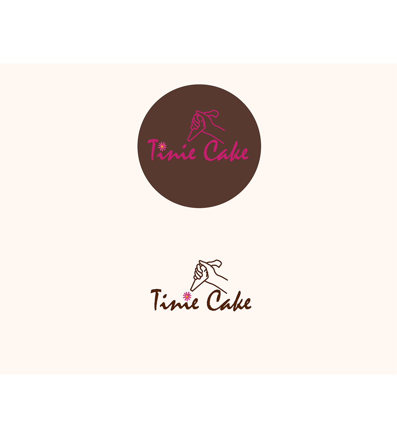 tine cake logo（图ZMTI3MTAxMjY0） - Logo - 站酷设计师南西九十工作室原创素材 - 站酷ZCOOL