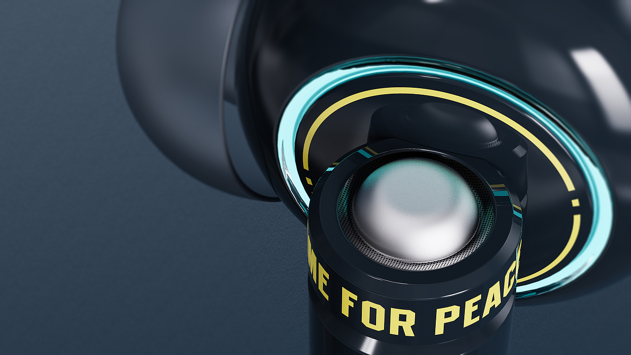 TWS耳机弹匣主题风格