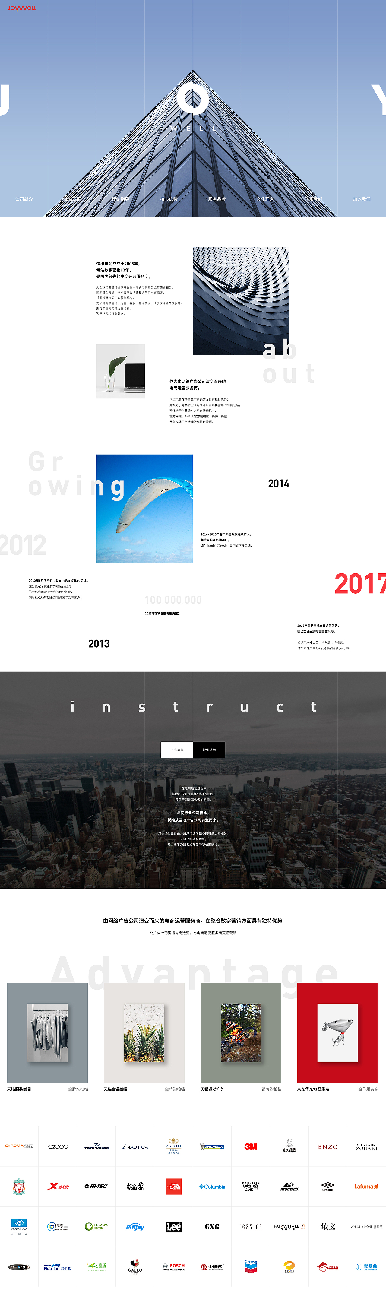 Joywell官网设计（图ZNzgxMjU3MzY=） - 企业官网 - 站酷设计师刘Lyn原创素材 - 站酷ZCOOL