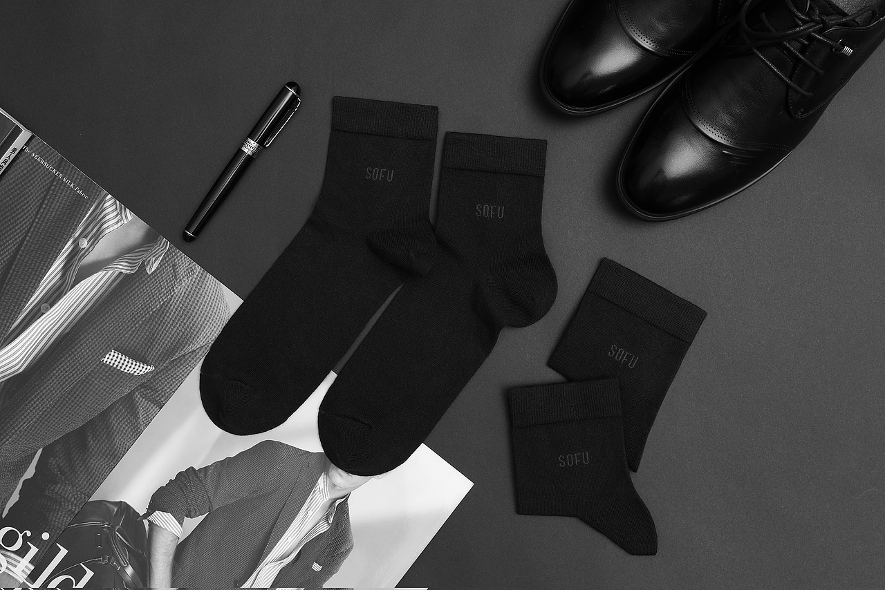 男式商务袜摄影（图ZMjAwOTU0MDcy） - 产品摄影 - 站酷设计师鱼非我鱼原创素材 - 站酷ZCOOL