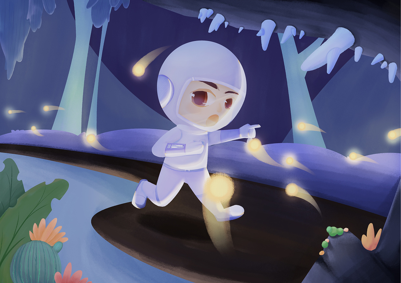 逃离地球|插画|创作习作|子皿丨 - 原创作品 - 站酷 (zcool)