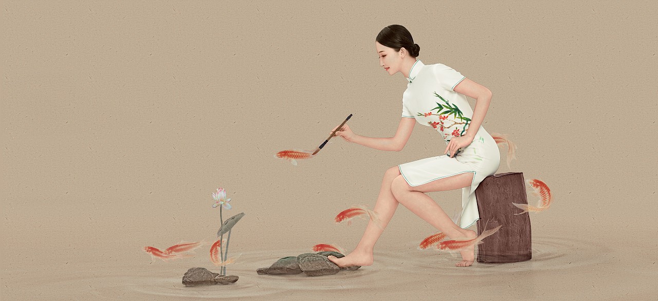 中国工笔风人像摄影与后期