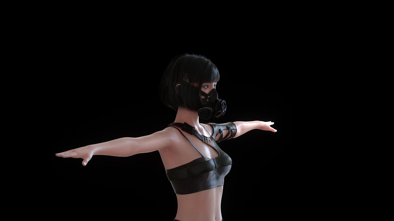 c4d渲染作品（图ZMzAzNTI5MjMy） - 人物/生物 - 站酷设计师Kuraxx原创素材 - 站酷ZCOOL