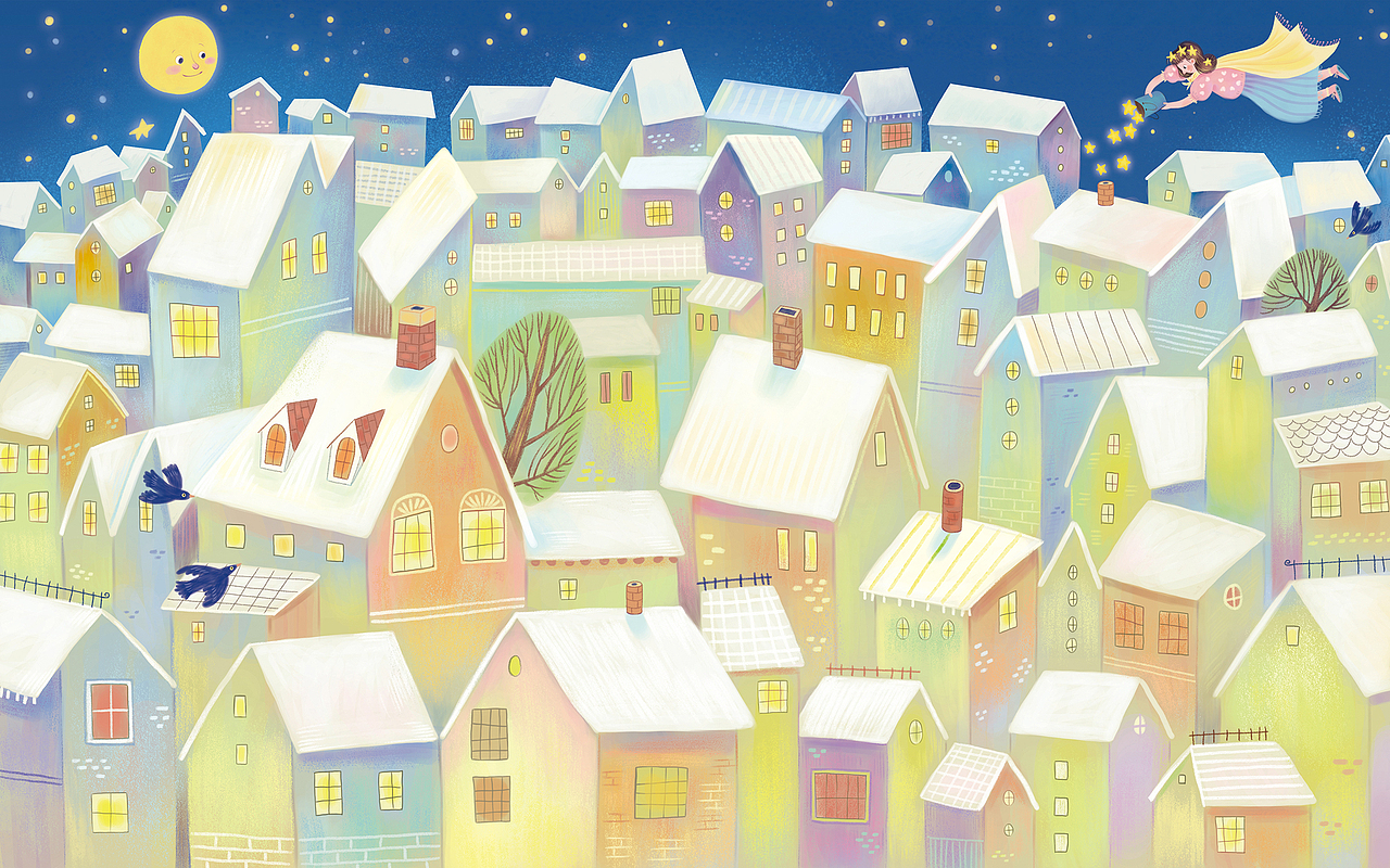 诗歌绘本（图ZMzIyMzkyMzgw） - 绘本 - 站酷设计师哇哇哇儿插原创素材 - 站酷ZCOOL