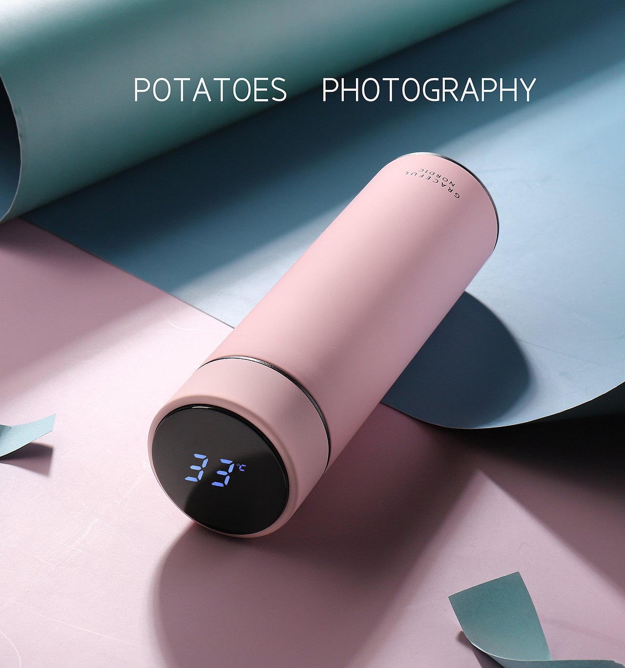 智能保温杯（图ZMTg2NTM5MzAw） - 产品摄影 - 站酷设计师瓜子味的土豆原创素材 - 站酷ZCOOL