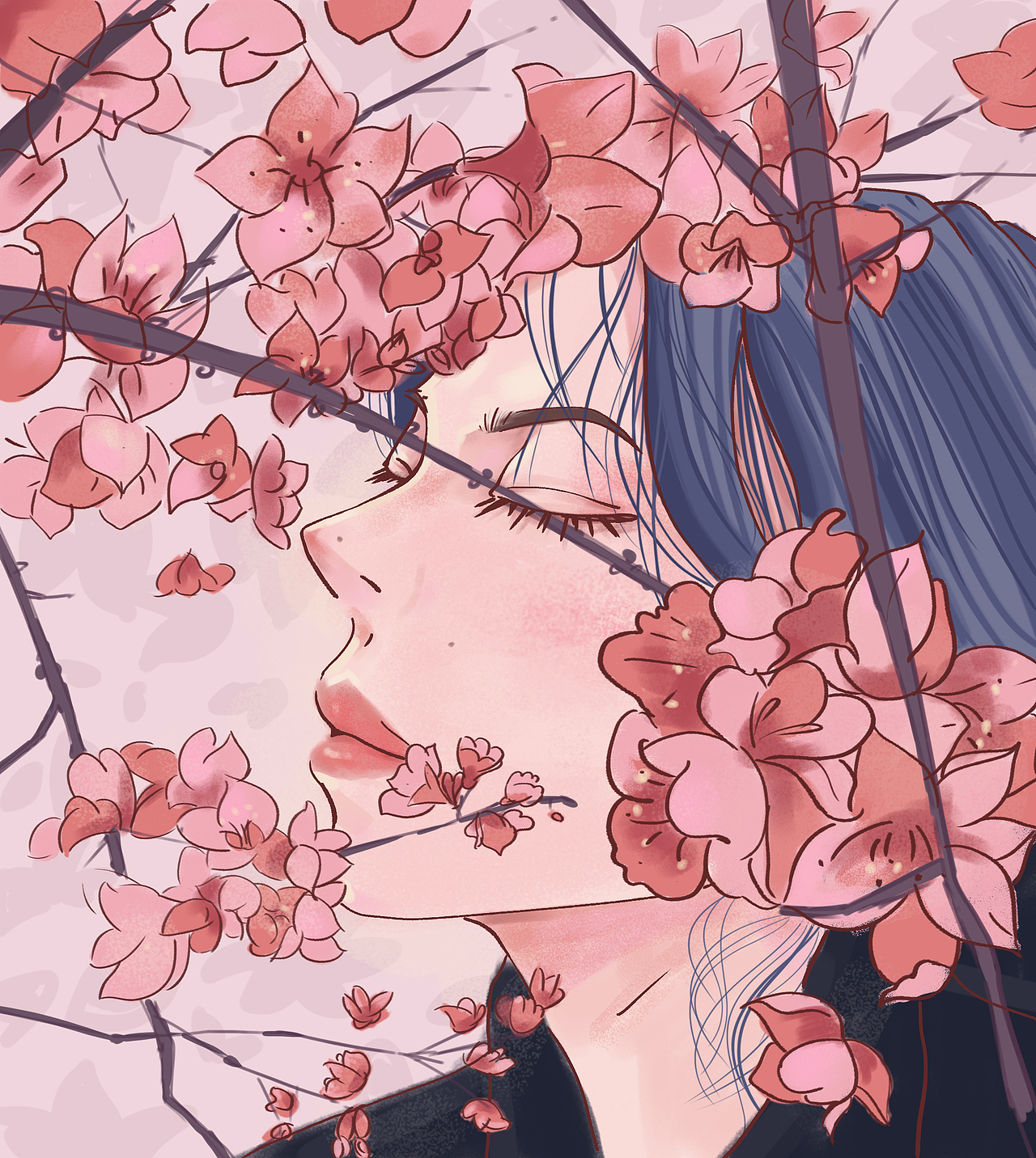 插画头像（图ZMjQ4MTc4MTIw） - 艺术插画 - 站酷设计师自来卷毛原创素材 - 站酷ZCOOL