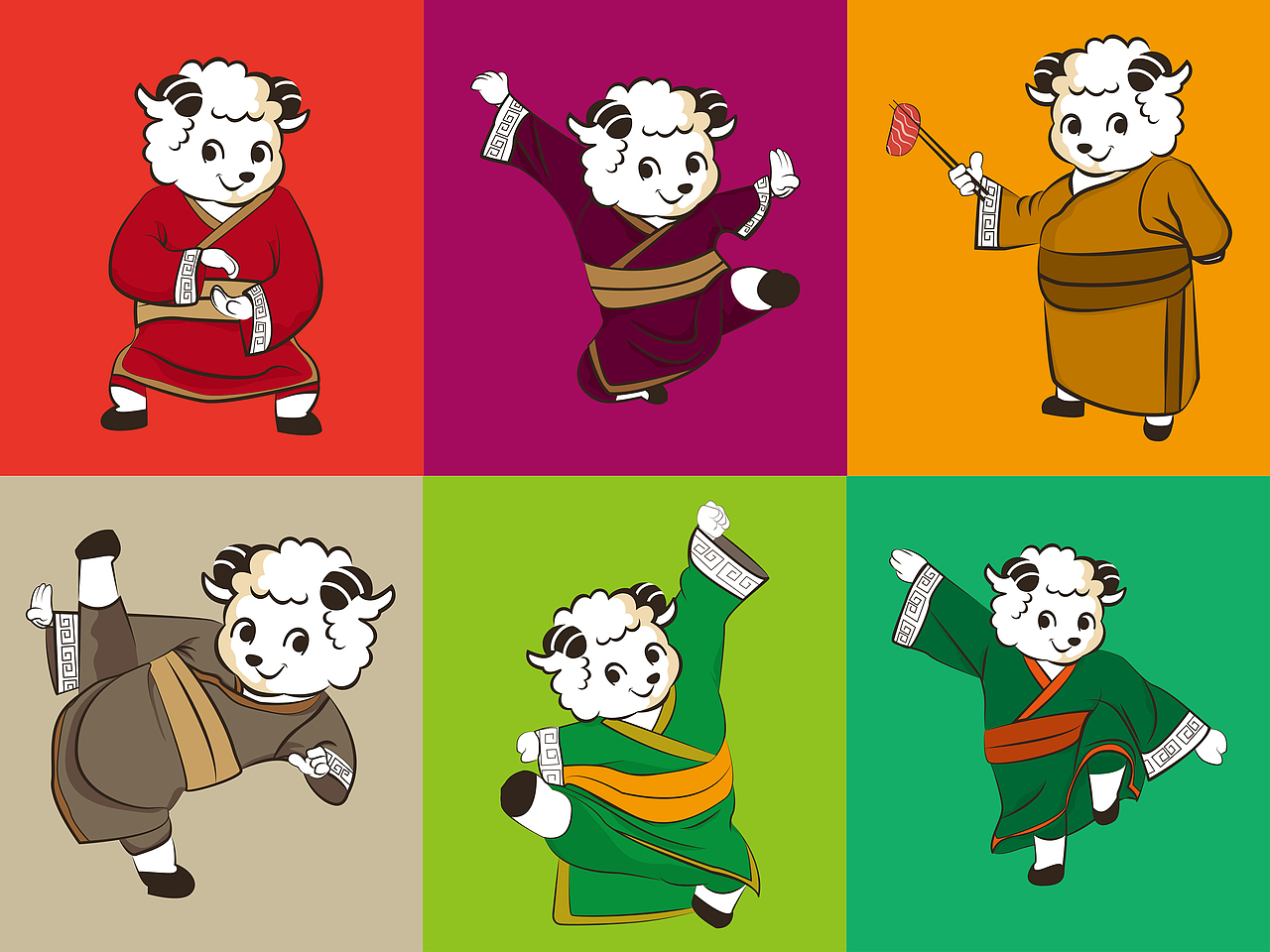 小肥羊 一代宗師（图ZMjkyMTUzODg=） - 其他平面 - 站酷设计师麦子未熟原创素材 - 站酷ZCOOL