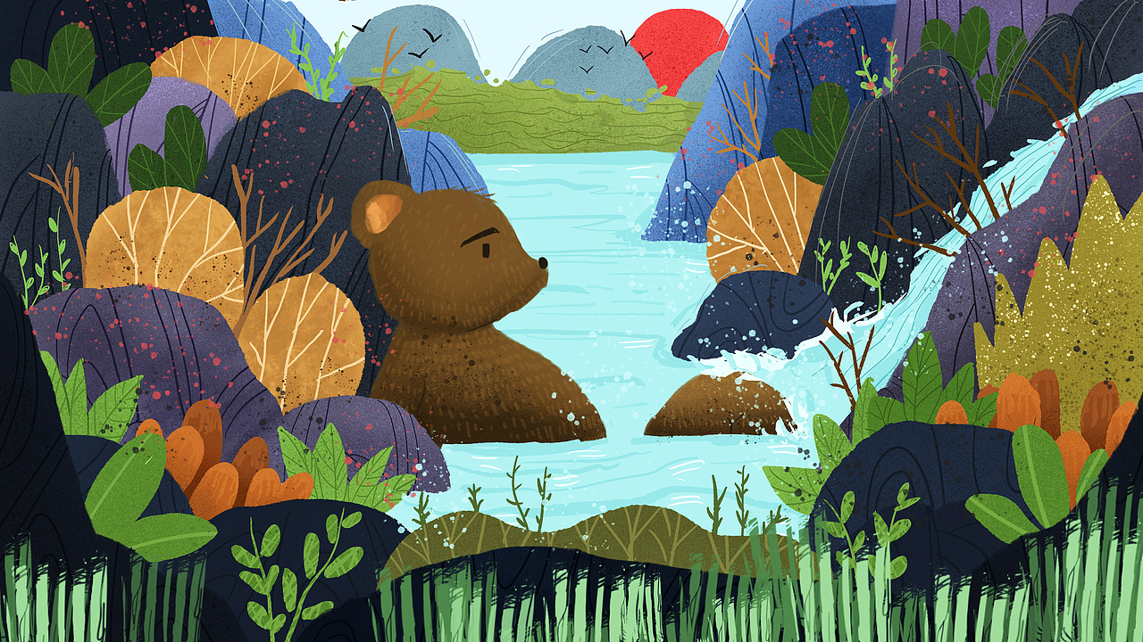 绘本插画（图ZMTMyNTQ2MjE2） - 商业插画 - 站酷设计师十五拾视原创素材 - 站酷ZCOOL