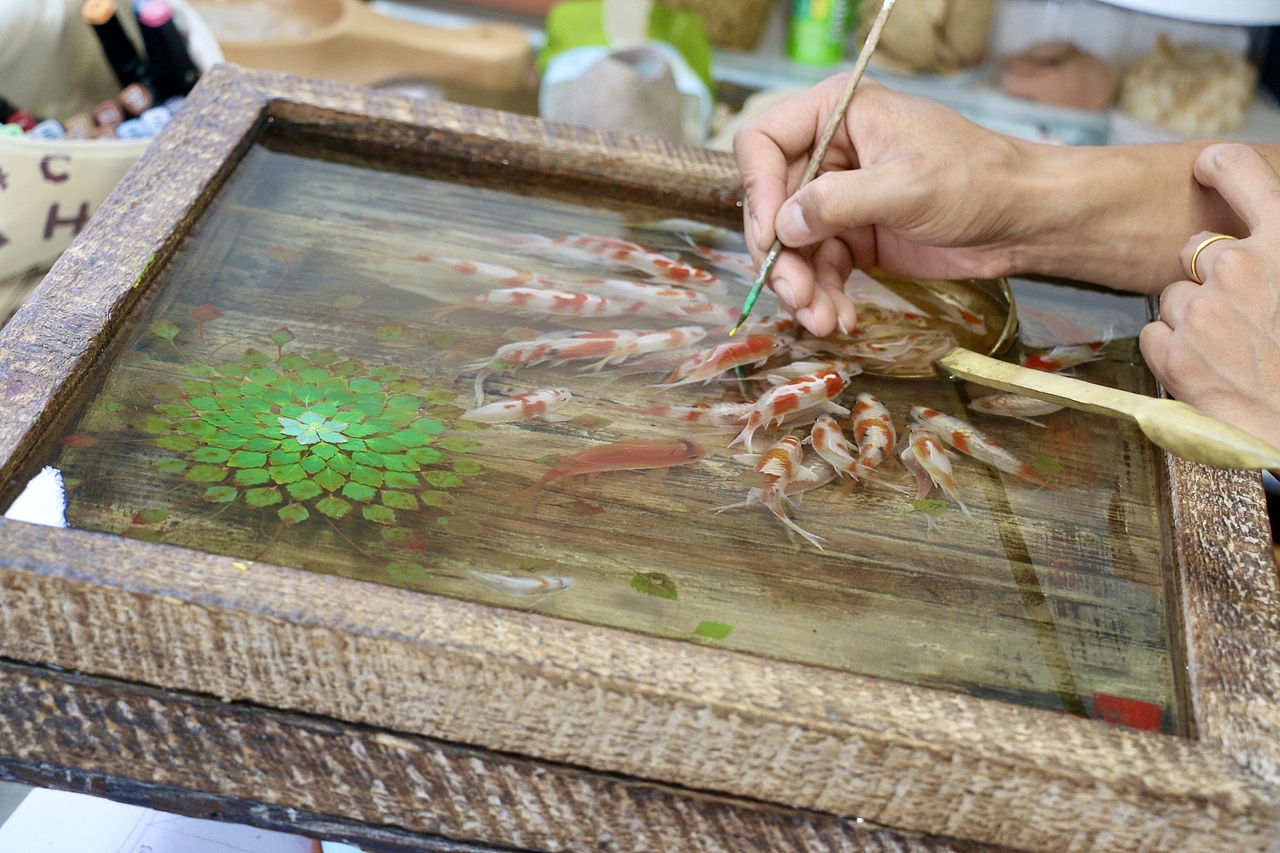 树脂画2021新作集（图ZMjYzNDI1NDM2） - 绘画 - 站酷设计师跃然脂上原创素材 - 站酷ZCOOL